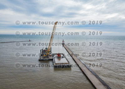 Kewaunee Harbor Dredging 2019