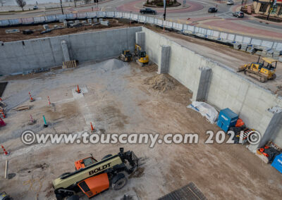 Mulva Cultural Center construction photo