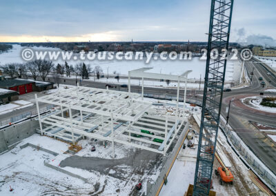 Mulva Cultural Center Construction January 2022 photo