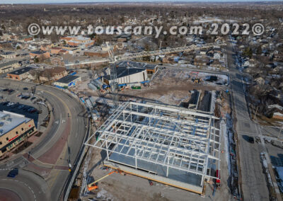 Mulva Cultural Center Construction February 2022 photo