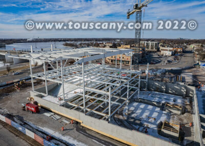 Mulva Cultural Center Construction February 2022 photo