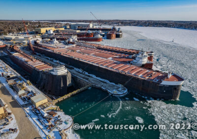 Fincantieri Bay Ship Building Winter Lay-up 2022 photo