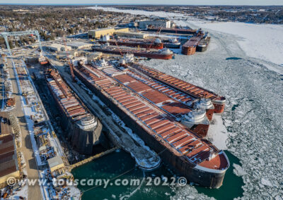 Fincantieri Bay Ship Building Winter Lay-up 2022 photo