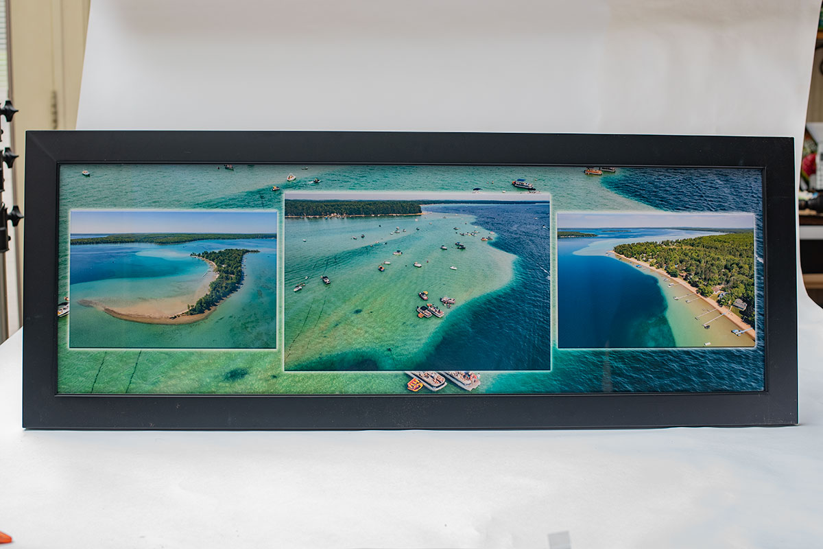 Higgins Lake framed print