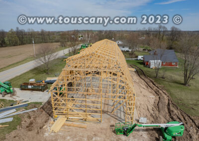 Brussels, Wisconsin Barn Build photo